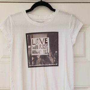 Anthropologie Free People Zadig and Voltaire T-shirt Tee Love Will Rise